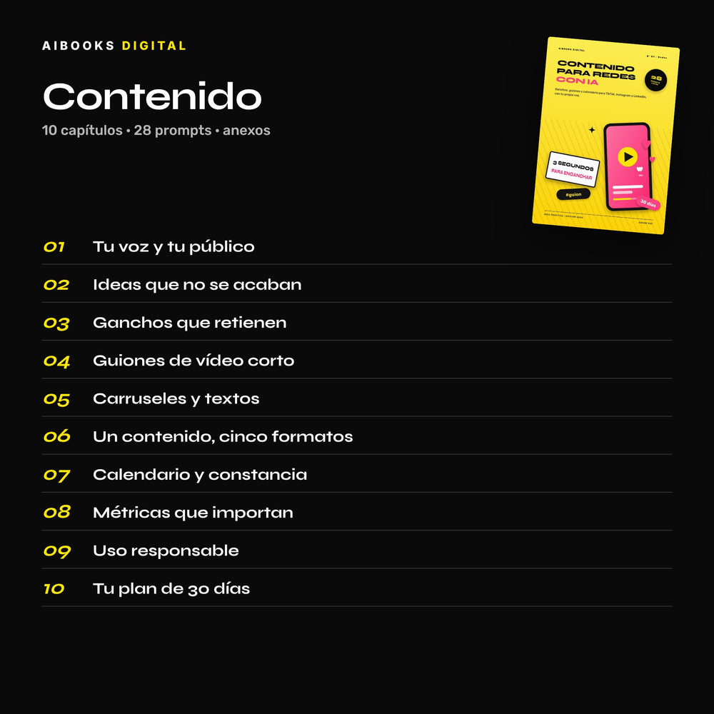 Índice de contenidos