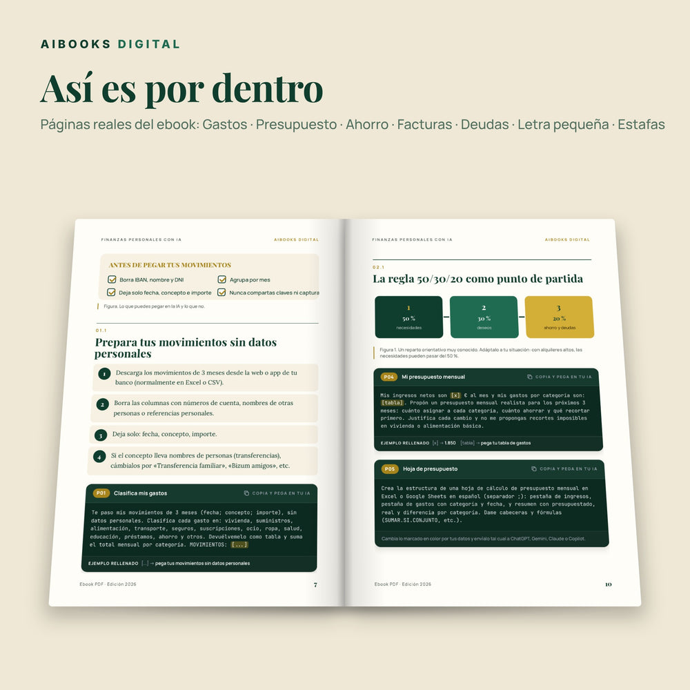 Páginas interiores reales del ebook