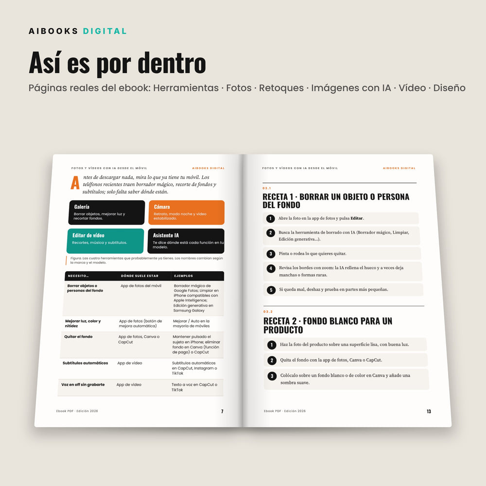 Páginas interiores reales del ebook