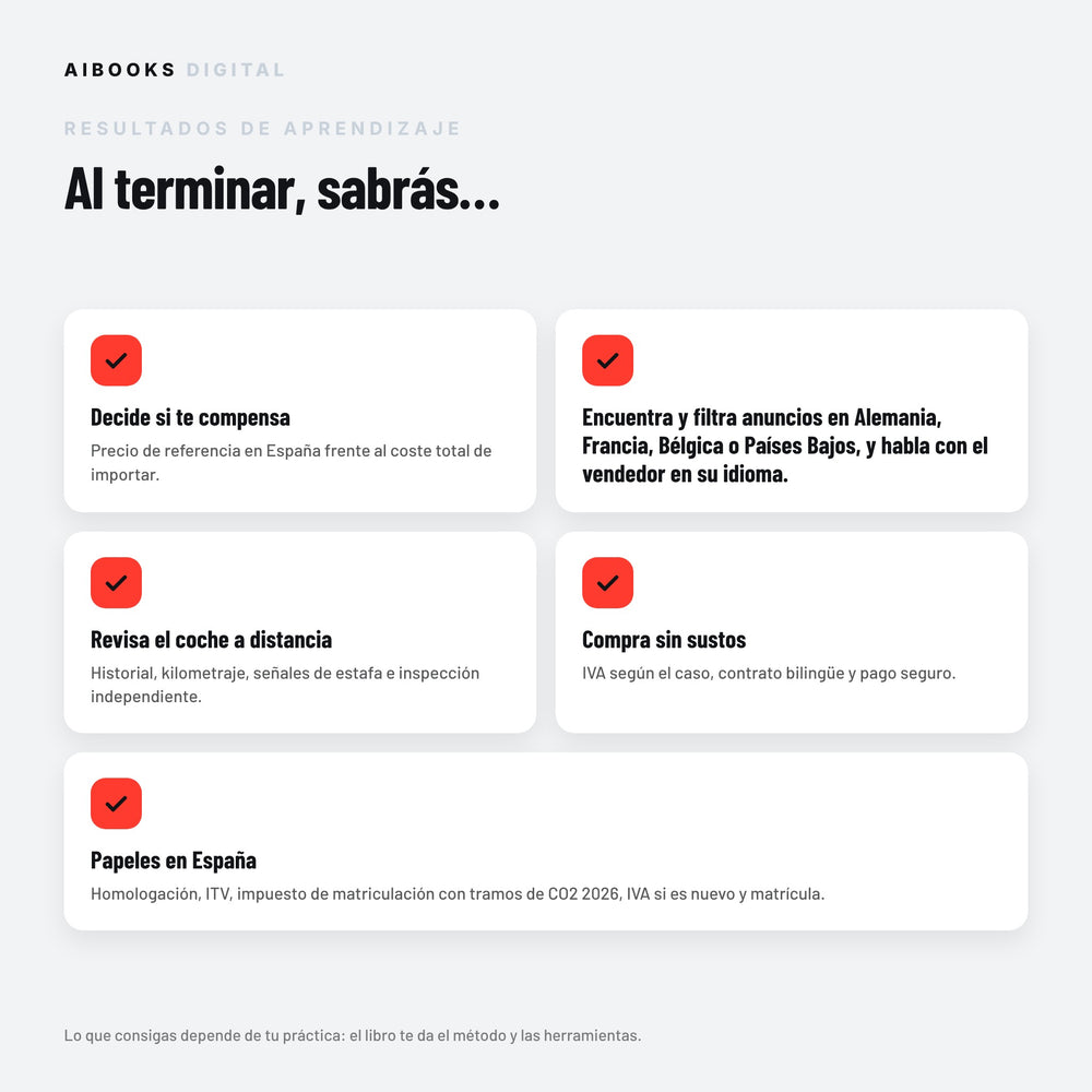 Qué sabrás hacer al terminar