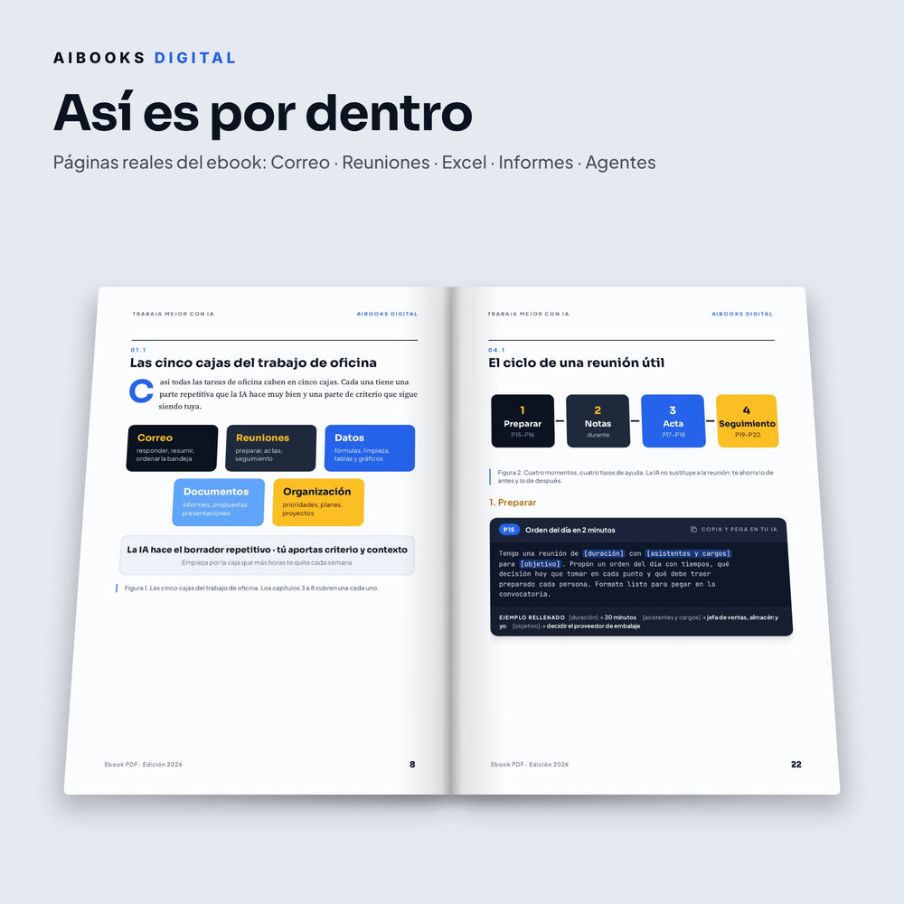 Páginas interiores reales del ebook