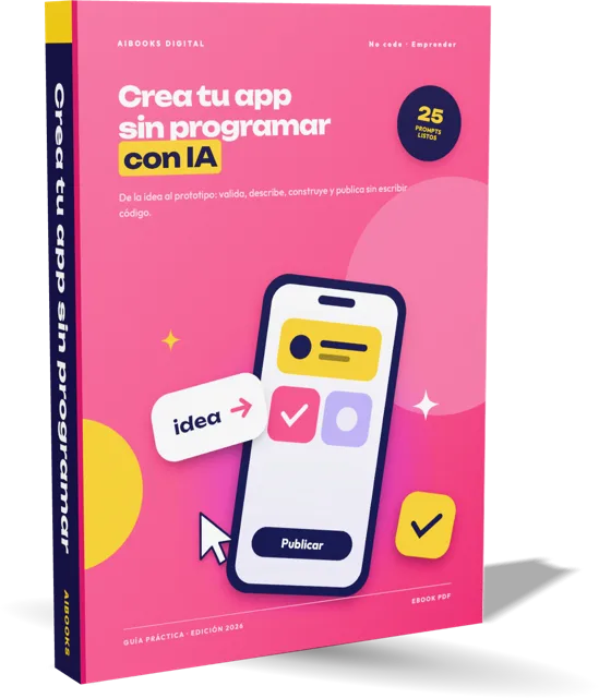 Crea tu app sin programar con IA