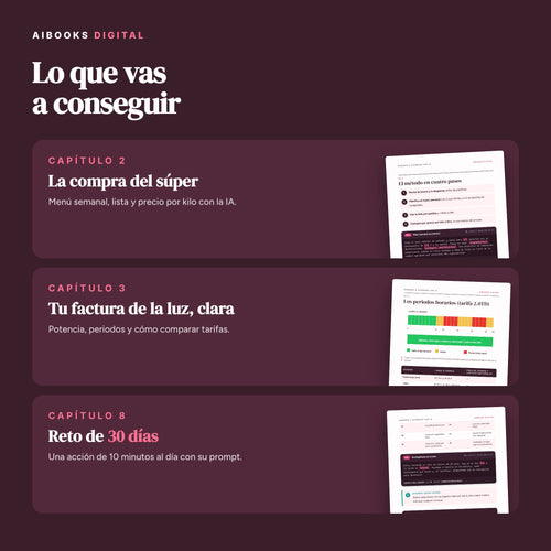 Qué vas a conseguir