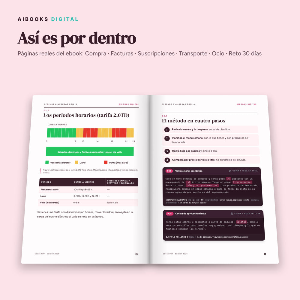 Páginas interiores reales del ebook