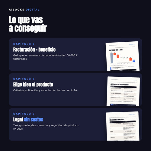 Qué vas a conseguir