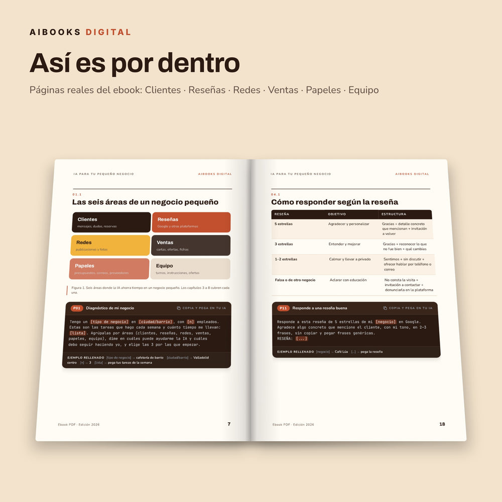 Páginas interiores reales del ebook