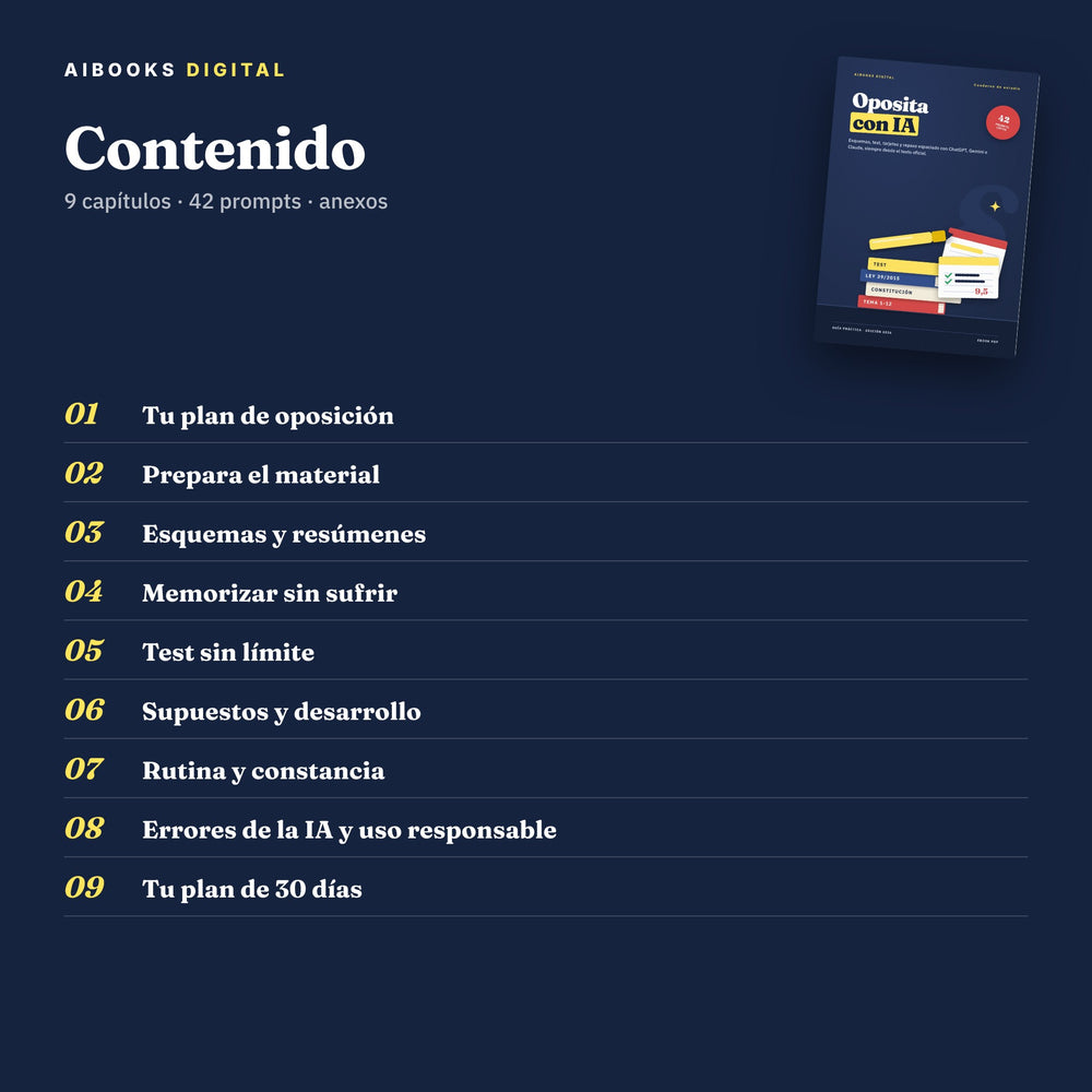 Índice de contenidos
