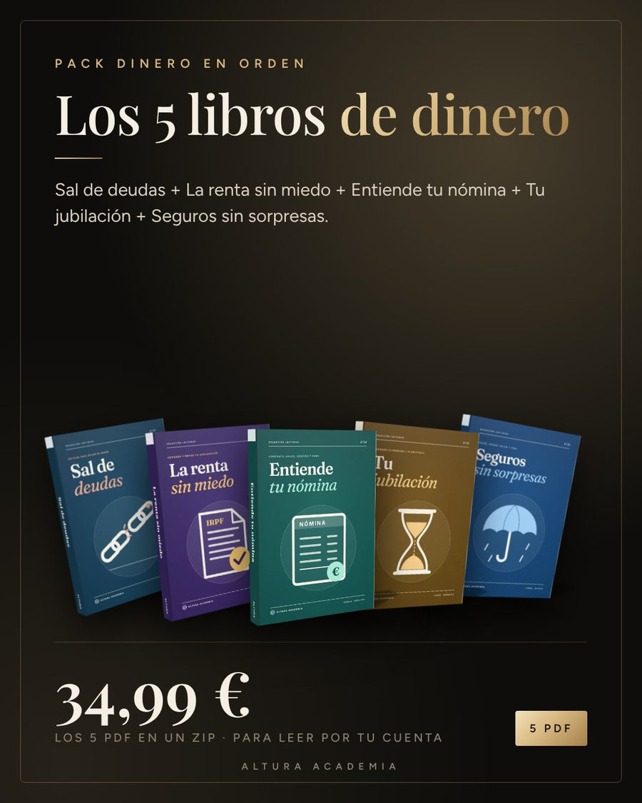Pack Dinero en orden